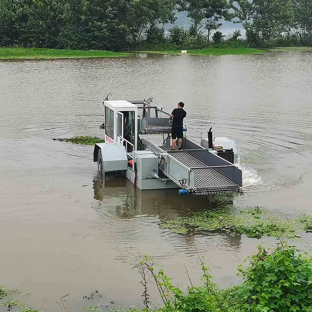 Машина для очистки реки/водный сбор плавающего мусора подвижная водная