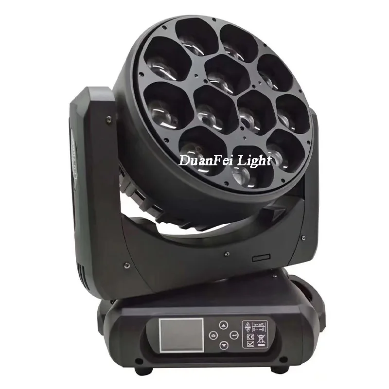 pr lighting lumiere lighting moving heads RGBW led big bee eye zoom moving head 12x40w