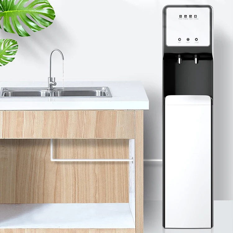 Commercial hydrogen rich vertical integrated pipelineHot And Cold 5 Stages Reverse Osmosis Ro System Home Water Filter Purifier