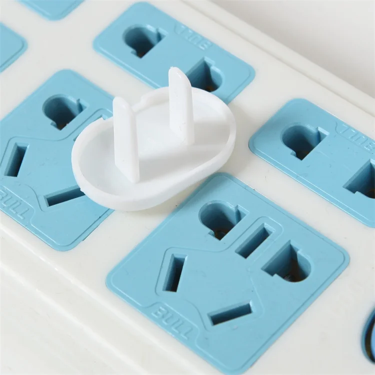 ABS insulation material child safety guard 2 pin and 3 pin plug socket protector cover