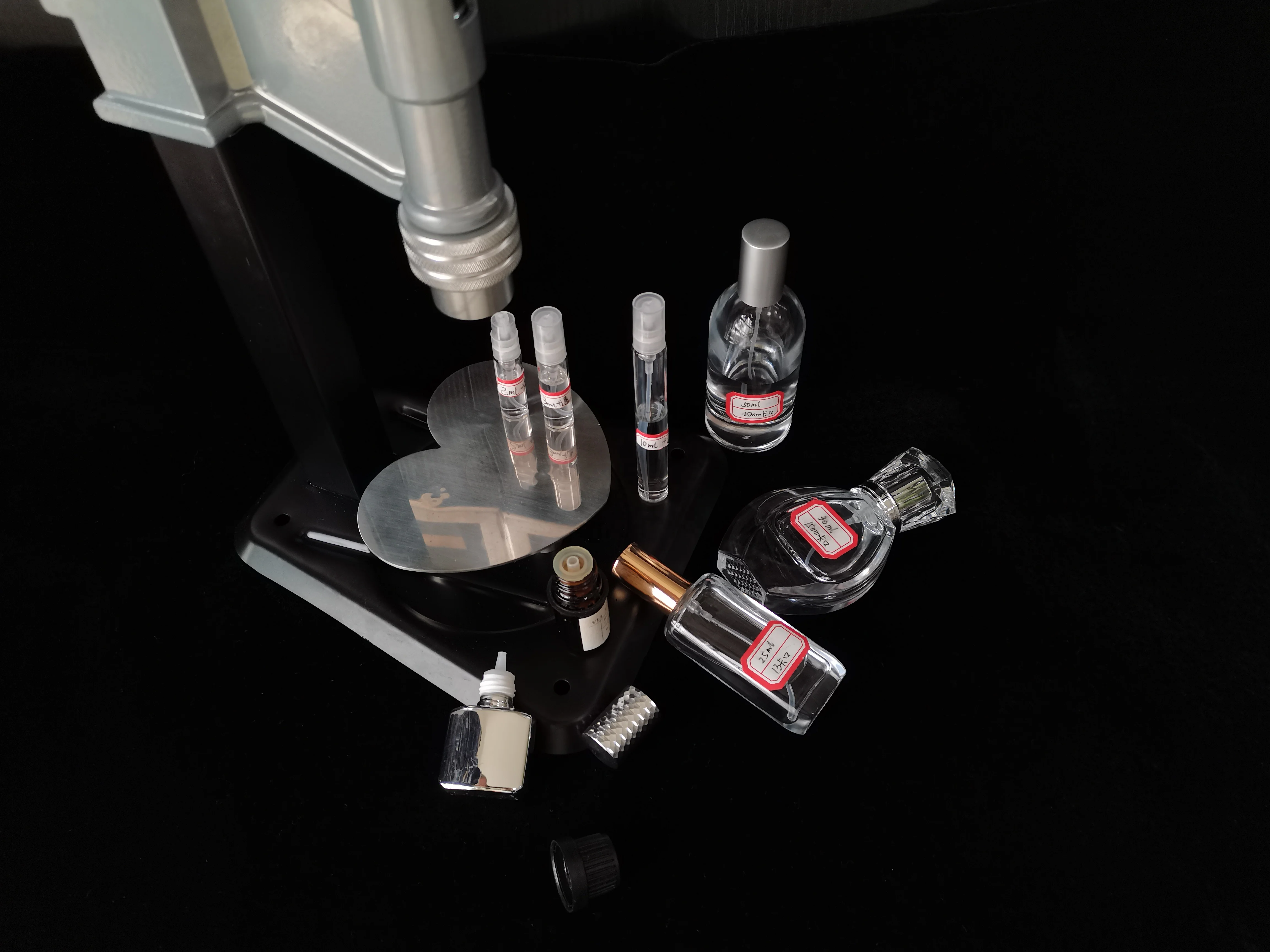 Semi Automatic Perfume Crimping Equipment Perfume Sealing Capping Machine Bottle Cap Pressing Machine Australia Ordinary USA Key