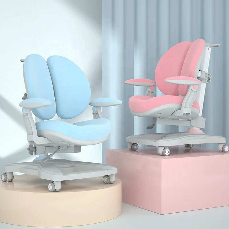 
modern wooden ergonomic swivel chair for chilren study chair wholesale 