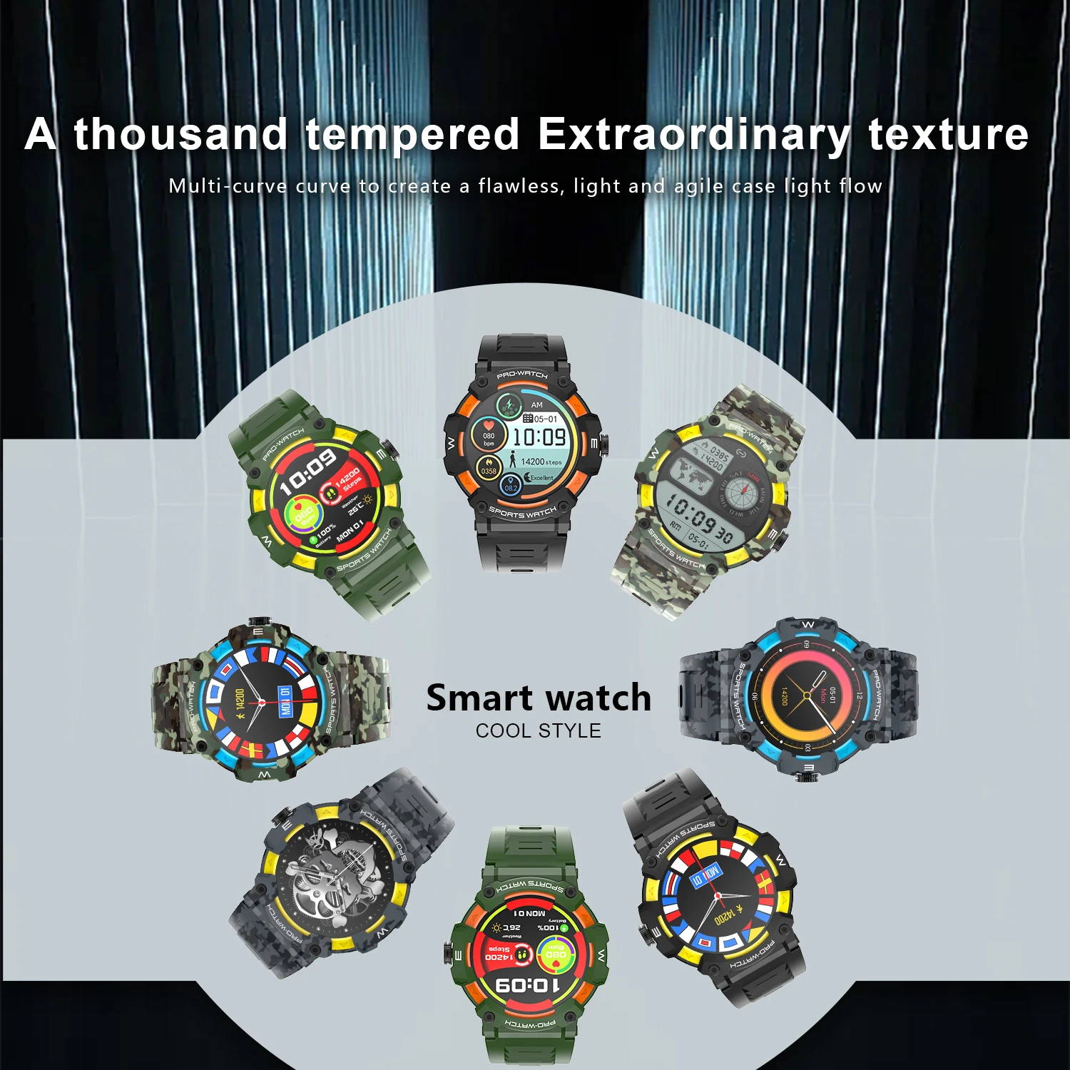 High quality Water-Resistant NWW04 Sport Smartwatch Call Function Reloj Inteligente Smart Watch for Garmin