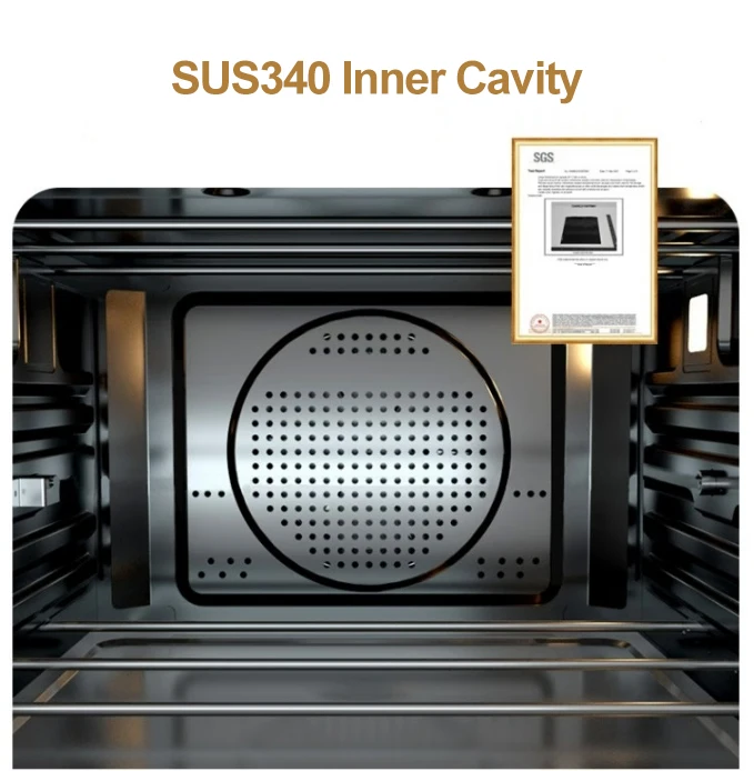 Premium 6 In 1 Large Capacity 40L Air Fryer Oven Electric Convection Toaster Baking Pizza Oven