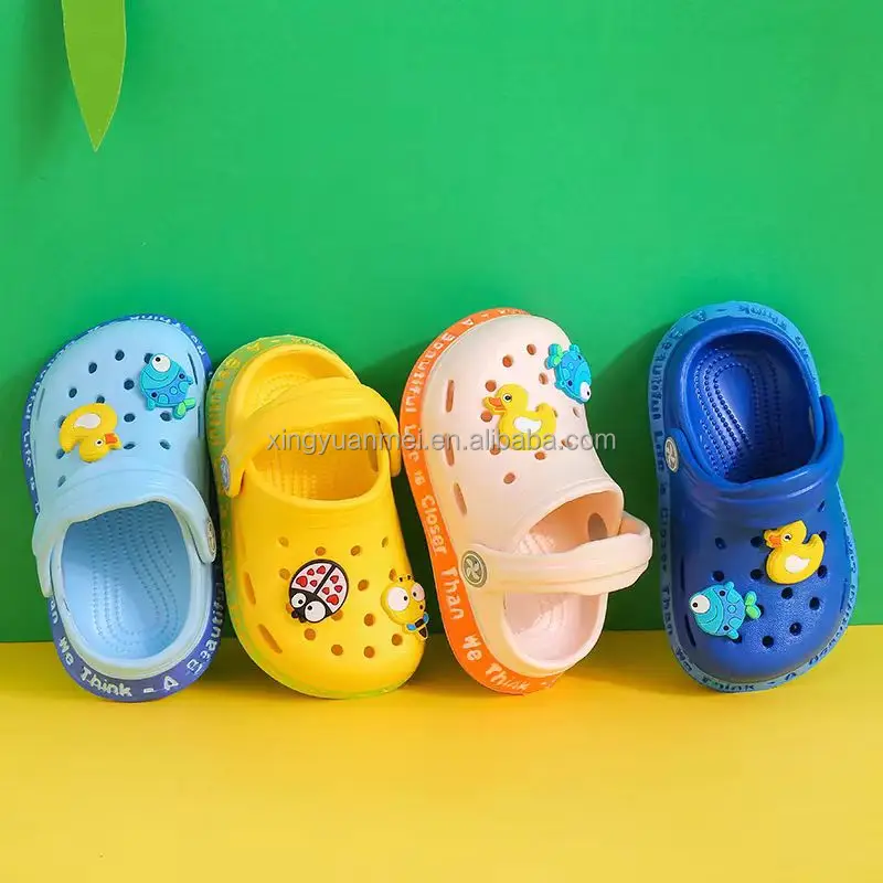 wholesale  Kids Clogs Sandals Children Slippers Hollow Children clogs shoes Baby Sandals Boys Girls