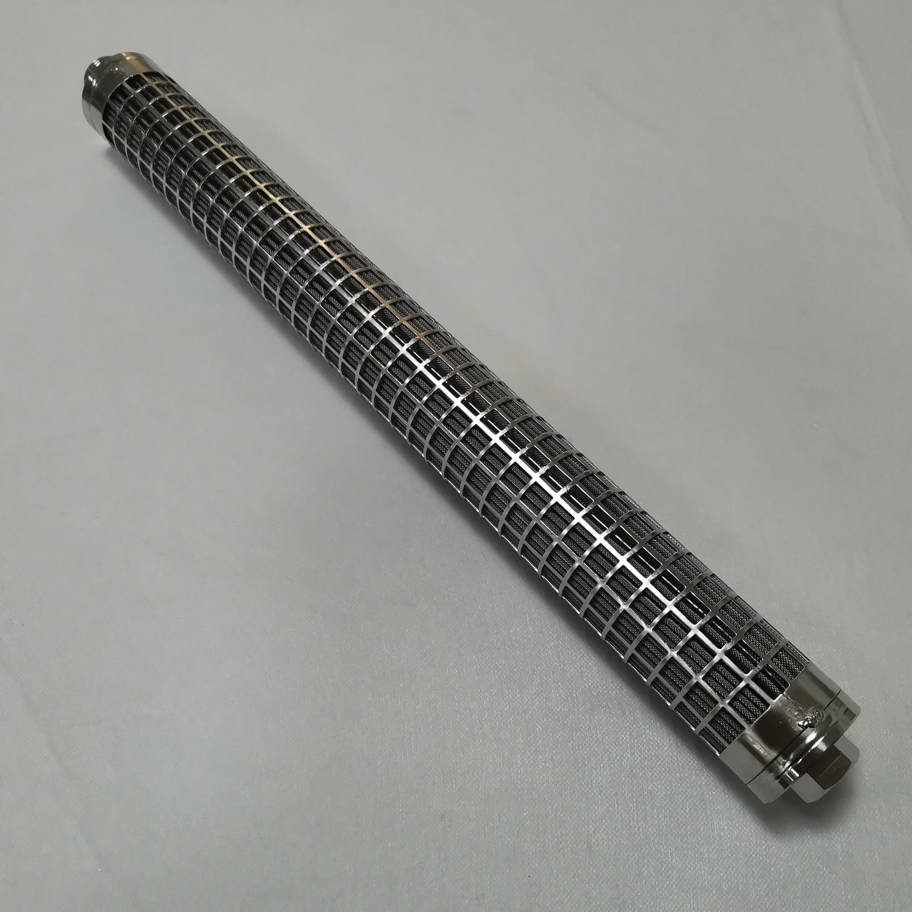 SS 304 Melt Polymer Strainer Oil Filter Element Pleated Filter Cartridge