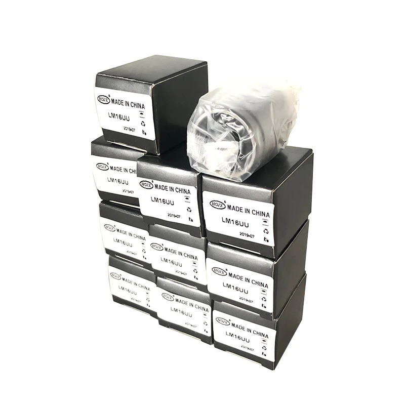 HGJX China Bearing Company OEM LM16UU Linear Bearing Matched bearings