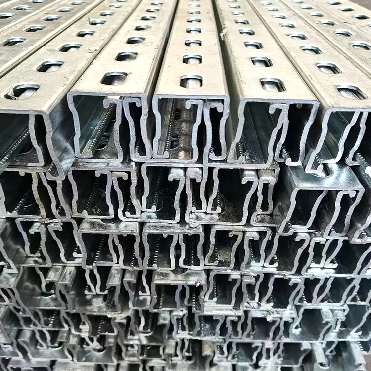 China factory Steel Processing Parts Galvanized C Beam Steel U Channel Structural Steel C Channel