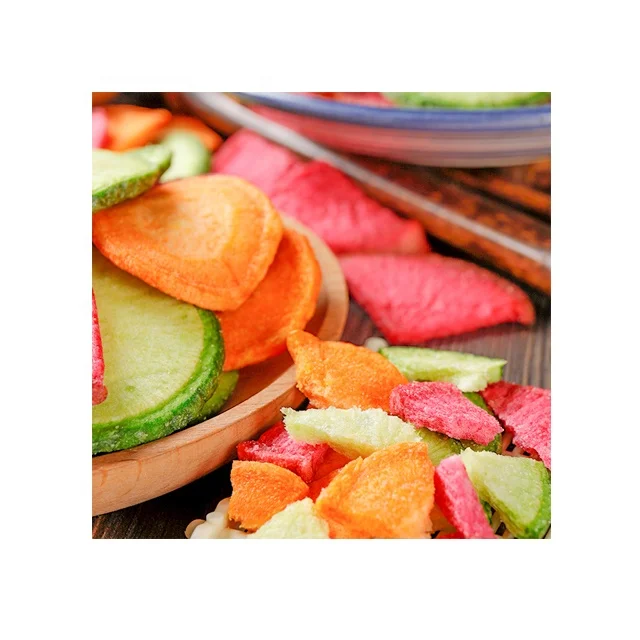 Dehydrated Vegetables Food Snack Dried Carrot , Radish, Okra