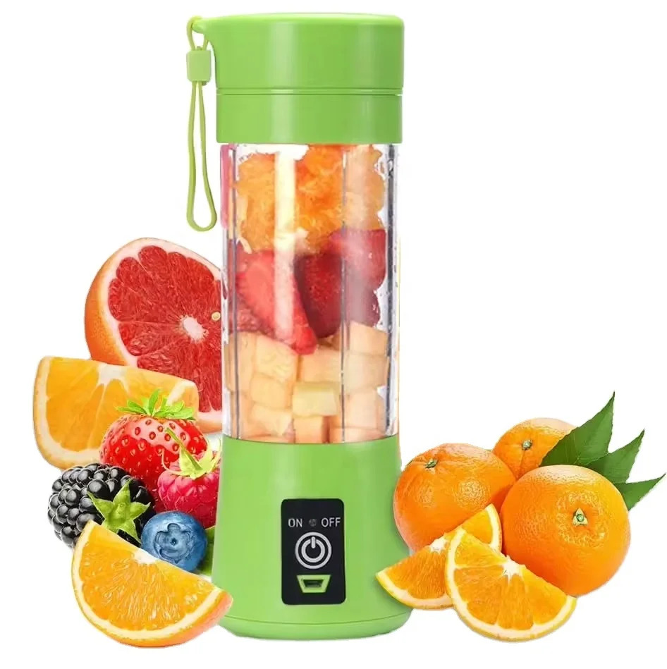 2024 OEM Personal Electric Rechargeable Usb Citrus Juicer Bottle for Fresh Juice Mixer To Go Little Gym Cup Portable Blender