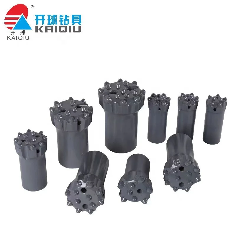 Good Performance  Drifting Tunneling Rock Drilling Thread R25 R28 R32 R38 T38 T45 T51 Rock Drilling Button Bit