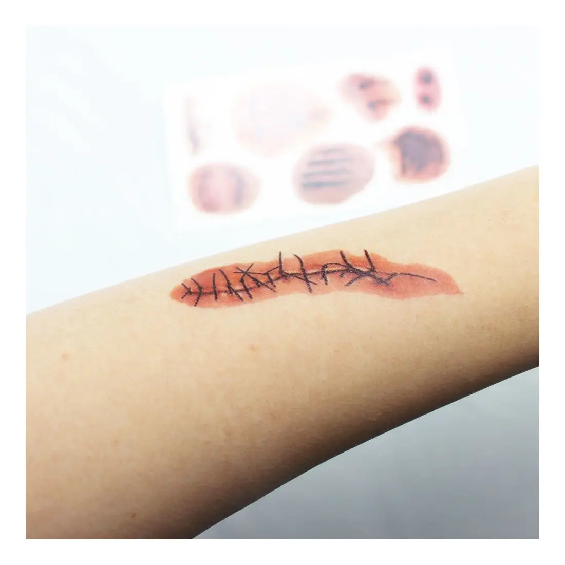 Urgent Temporary Face Body Tattoo Sticker For Man