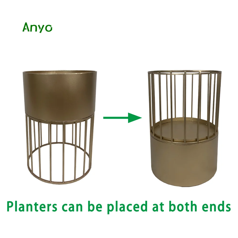 Planter Flower Plant Pot Stand for Plants Stand Iron Stand Metal Potted Home Decor Flower for Indoor Outdoor Rack CLASSIC 500pcs
