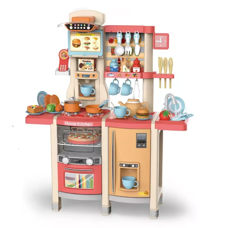 Детские игрушки Jintoys для ролевых игр кухонные наборы инструменты приготовления пищи с подсветкой кухонная игрушка