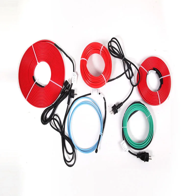 220V electric heat cable heat tape for water pipe with thermostat