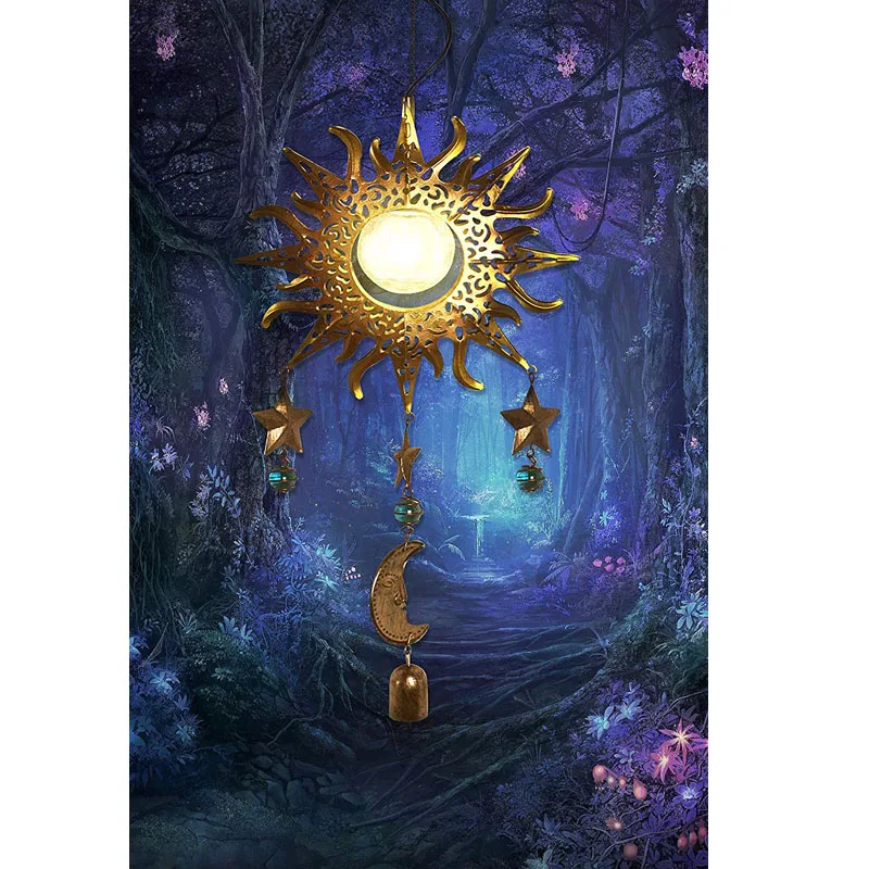 garden solar light outdoor art Crackle Glass Globe metal sun decoration power waterproof warm white LED decoration hanging lands
