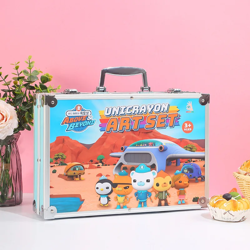 New Design 145PCS Double Layer Painting Aluminum Colour Drawing Tools Art Supplies Pencil Set