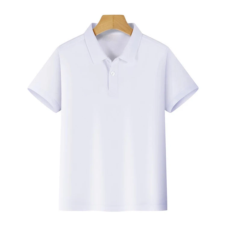 Factory Wholesale Quick Drying Boys Girls T shirts Kids Print Custom Logo Polo Shirts