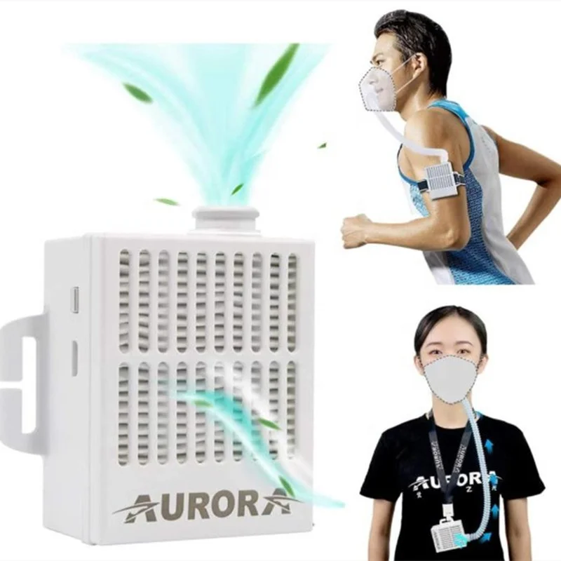 Reusable wearable mini Purifying ma sk portable electronic  air purifier