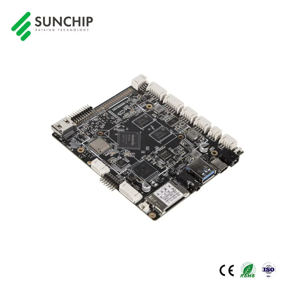 Android 13 сетевой плеер Rockchip RK3566 четырехъядерный 2 + 32G Встроенная плата