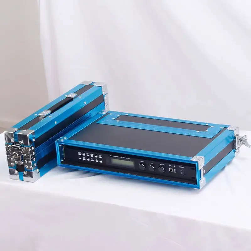 Professional 16U Aviation Box Cabinet Audio Amplifier Cabinet Mixing Console 12U Shockproof Storage OEM Customizable Case