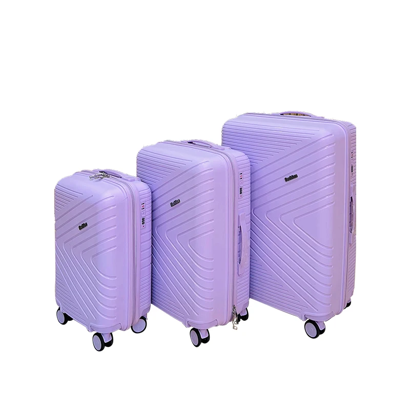 Marksman 2024 Newly Launched High Quality PP Trolley Luggage Case Unisex Spinner Suitcase for Air Travel Business Luggage