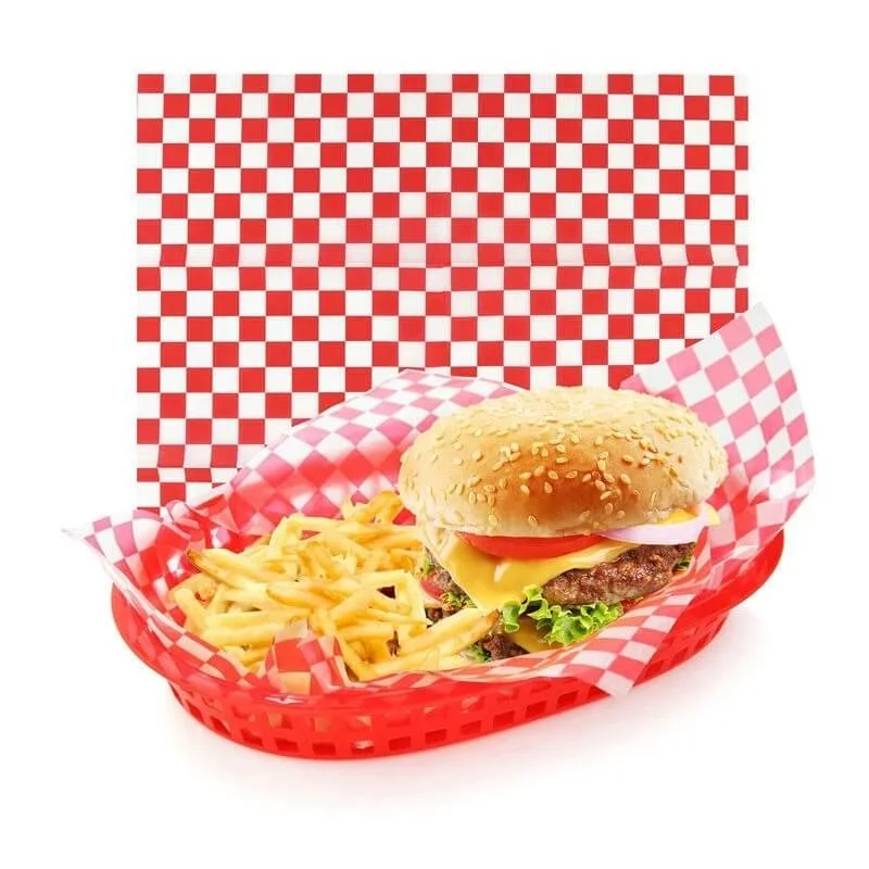 Food Butter Wrapping Packaging Deli hamburger Wrapper Burger Wrap Greaseproof Sandwich
