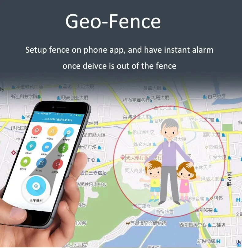 small magnetic gps microchip gf21 with  real time tracking and traveling report for bags by platform