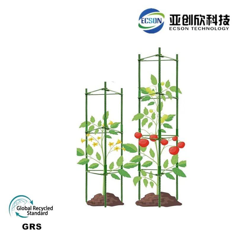 Climbing Vine Frame Plant Support Tomato Cage Gardening Bag Plastic Steel Pipe Flower Support Pile Rose Climbing Frame Mold CNC