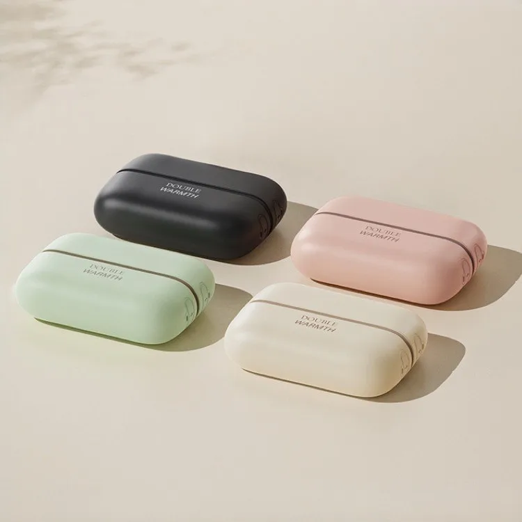 2024 New 2 in 1 Pocket Heater Mini Usb Hand Warmers 6000mah Portable 2 Pack Rechargeable Magnetic Hand Warmer for Men Women