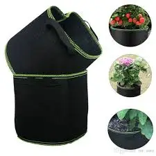 All Sizes Black Color Planter Grow Bag Tree Seeding Pot Fruit Fabric Plant Grow Bags