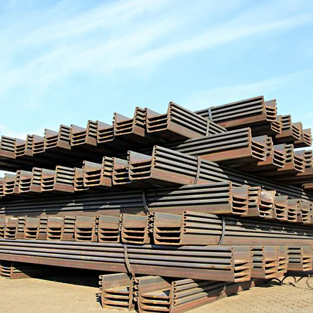 SY295 SY390 Building Structure Steel Profiles Type 4 Steel Sheet Pile