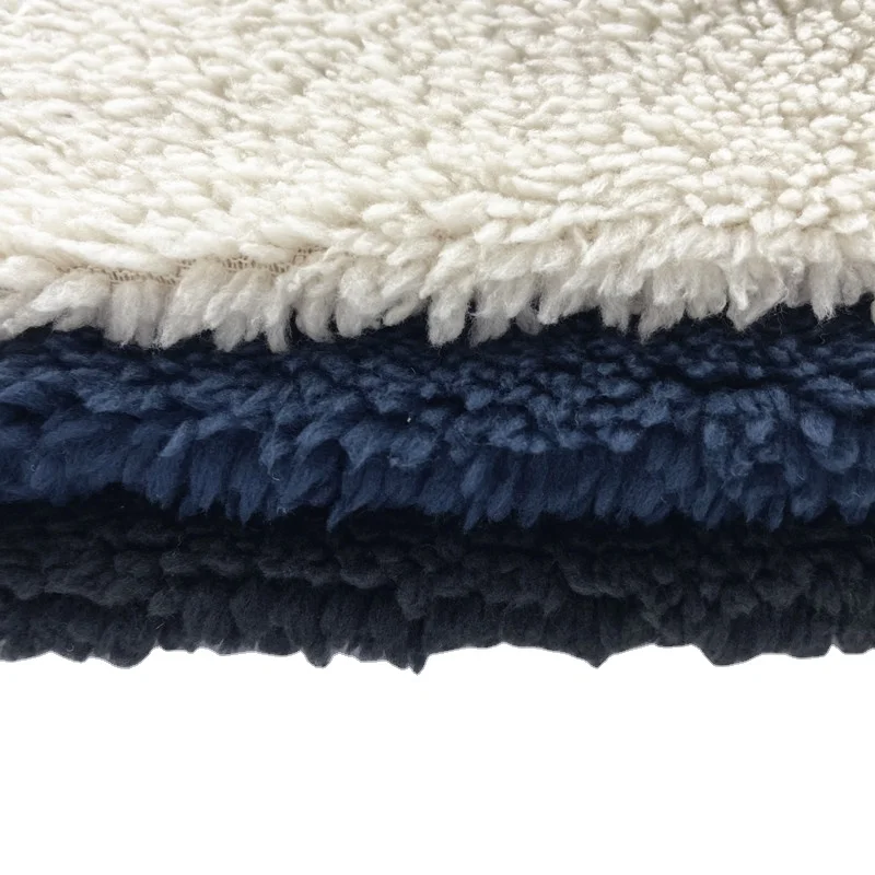 High Quality 100%Polyester Single Side Brushed Solid Color Super Soft Fleece Fabric For Blanket