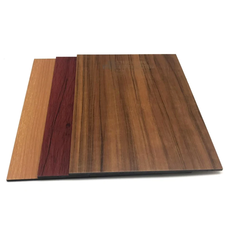 3mm Wood Grain PVDF ACP Sheets Aluminum Composite Panel Price