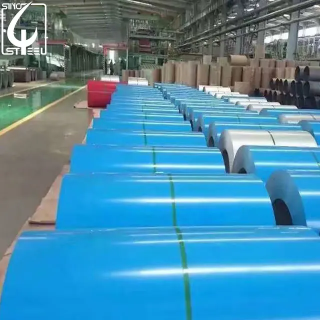 Ppgi Ral 9002 оцинкованные кровельные листы в рулонах предварительно окрашенная оцинкованная сталь