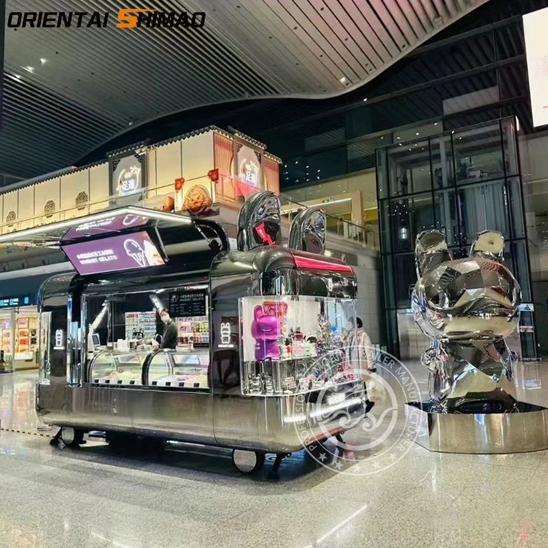 china ice cream turkey mobile kitchen usa bbq coffee concession food trailers fully equipped kitchen food truck