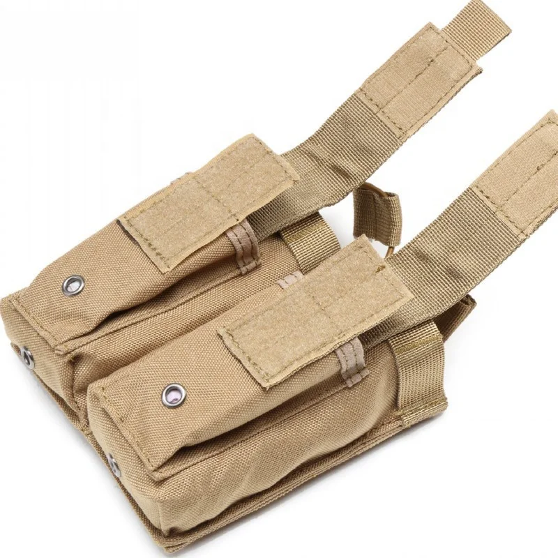 Double Molle Mag Pouch  Magazine pouch Kangaroo Pouch for AR AK M16