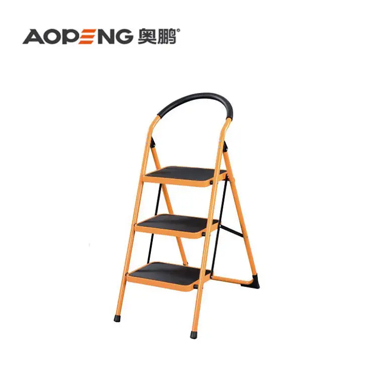 Proprietary Product 3 Step Ladder Popular Steel Step Ladder Customized Stainless Steel House Ladders