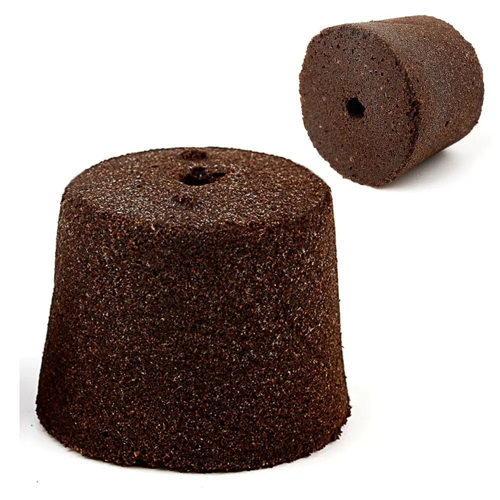 5x4x4cm growth Sponge Coco Peat Block Plants Growing Soil Low Ec<0.500ms/cm Coconut Peat 5.8-6.8