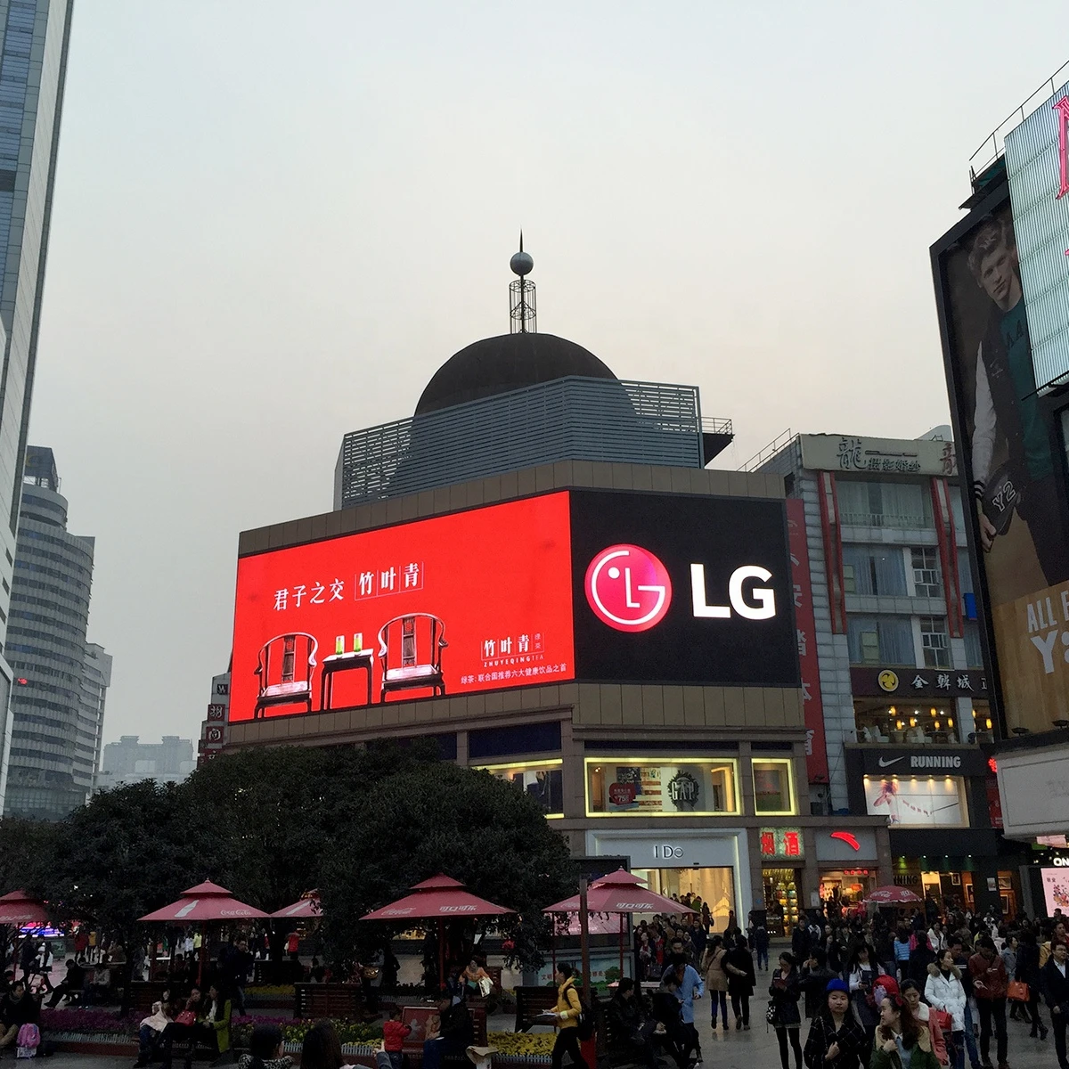 full color low price advertising display outdoor LED screen P10 P16 P20