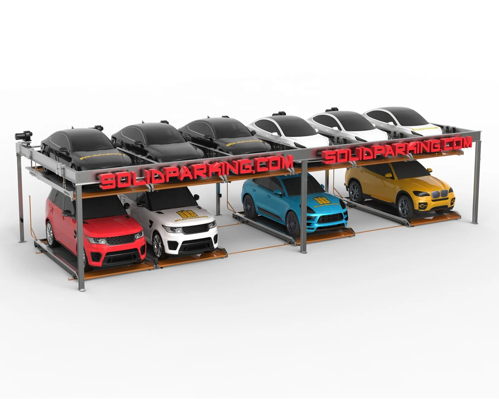 automatic car lift puzzle parking system