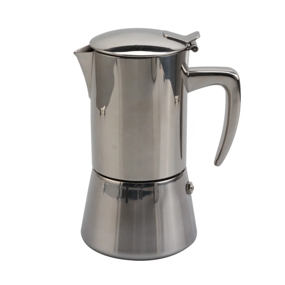 Food Grade Silver Stainless Steel French Press
