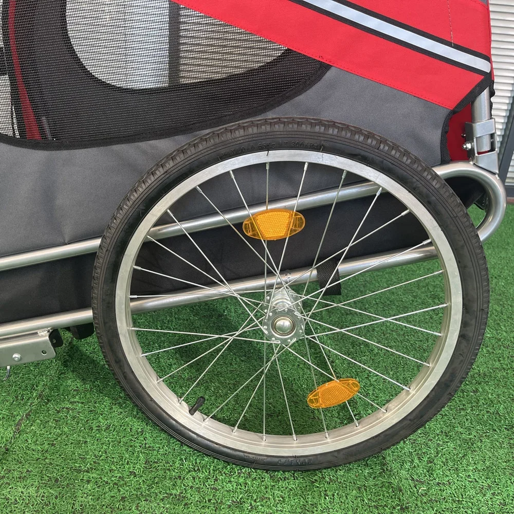 Lightweight Dog Bike Trailer Folding Pet Traveling Bicycle Jogger