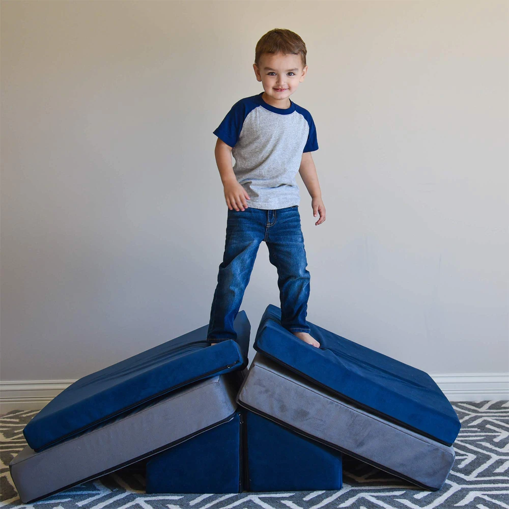 Factory Direct top seller OEM living room sofas nugget kids couch children sofa kids play couch