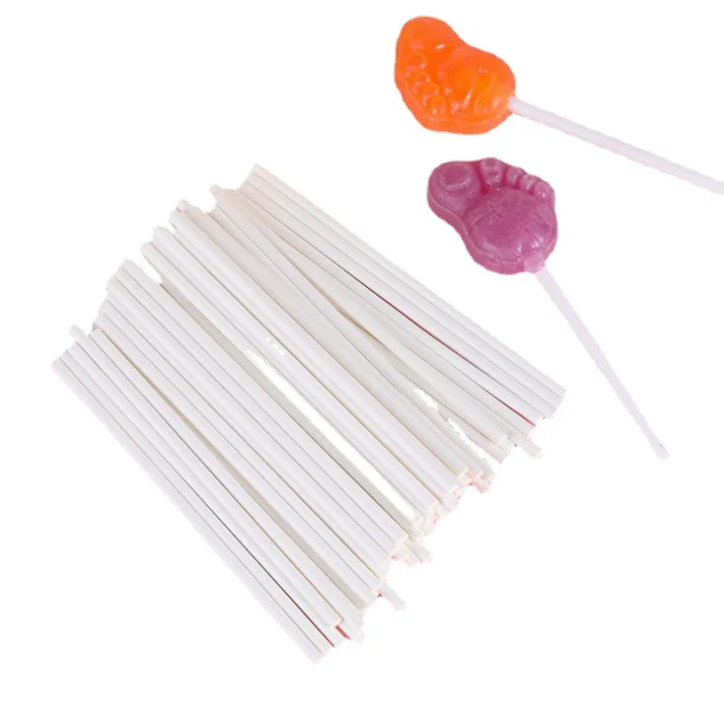 Food-grade DIY Paper Cake sticks cake accessories150*3.5mm multi-size lollipop 100pcs soft solid good toughness bar bakery
