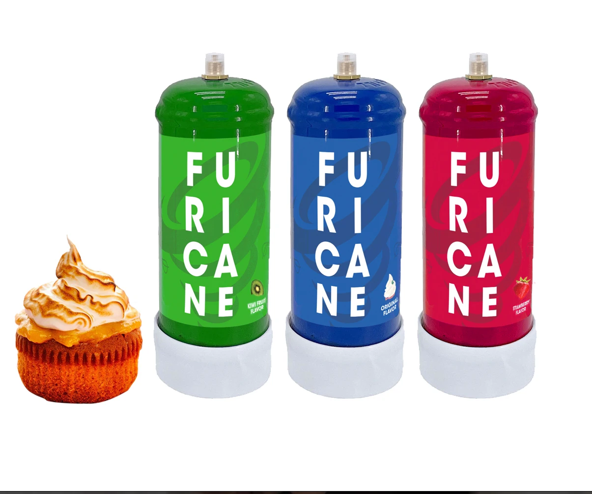 2024 lowest price 1L 2.2L 3.3L 4L whipped cream chargers oxygen gas cylinder 615g food grade balloons 640g wholesale