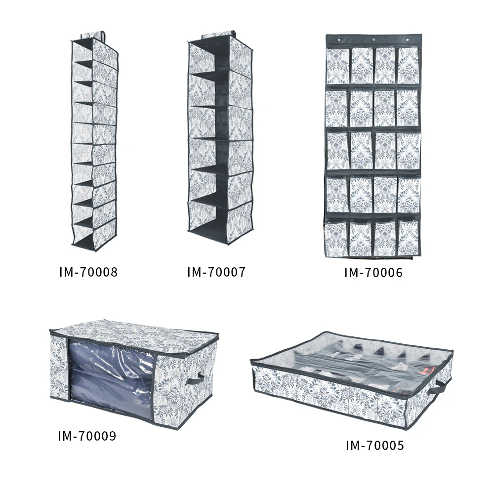 High Quality Easy Mount Shoe Storage Box Hanging Wall Mounted Hanging 20 Pocket Foldable Shoe Storage Box