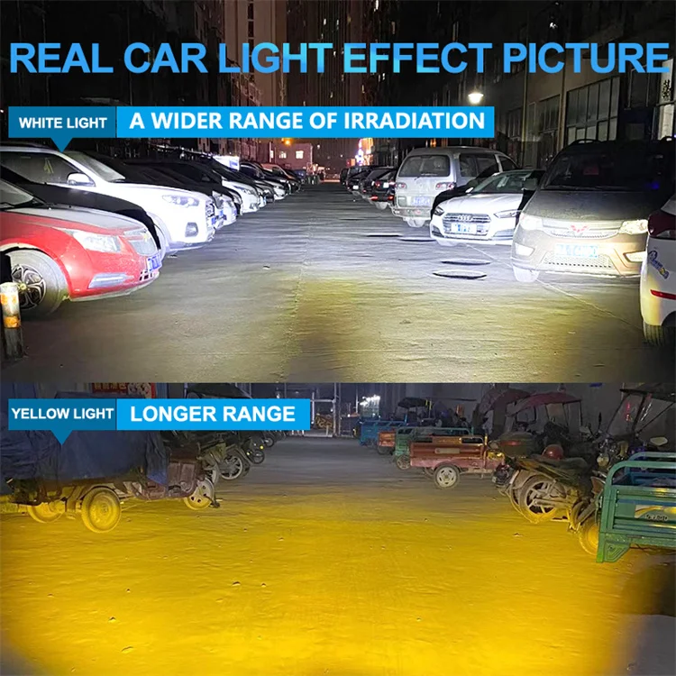 led fog lights white yellow bright led lens laser led projector headlight 24v led work lamp led lights for motorcycle truck jeep