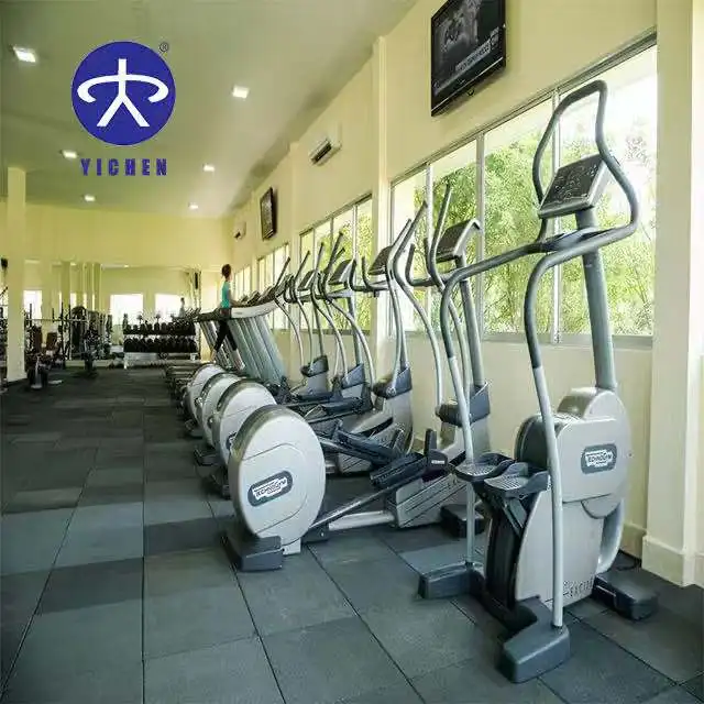 Durable longer using life non-toxic 15 mm thickness EPDM Colored gym floor rubber mat