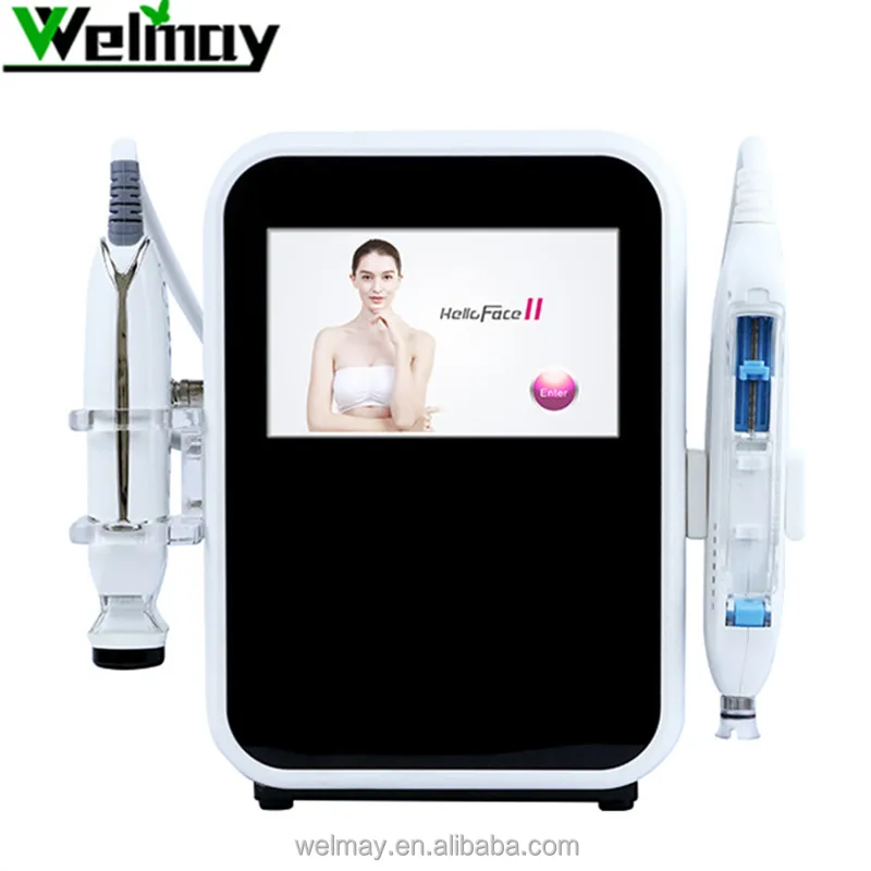 Новейший сфокусированный пистолет для мезотерапии Hello Face Welmay RF подтяжки кожи против морщин